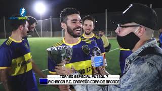 Pichanga fc campeón copa de bronce - fútbol 7 especial