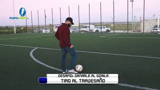 Desafío: tiro al travesaño