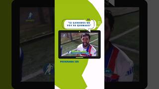 "si ganamos me voy re quemado"     @chonguinogoal va para atrás? 🤣😜 #viral #futbol #blooper