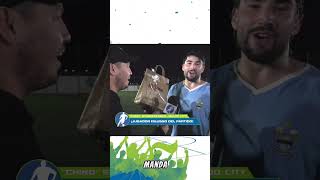 💥Guille Sturzzenegger se llevó la "pilcha" de Dilusso 🔥 #jugadordelpartido #premio #city #campeón