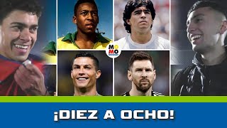 #693 🤯 El Partido del AÑO | Quién es MEJOR? #Maradona #Messi #CR7 #Pelé | Resultados IMPACTANTES